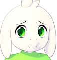 Asriel (improved! Also different angle) by Tinderfox