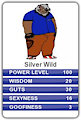 Island Force Card: Silver Wild.