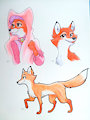 These Beautiful Foxy Ladies by Sn0wy18