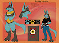 Icy the Lucario - Reference Sheet