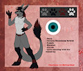 Onyx the Lucario - Reference Sheet