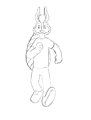 [Old Art] Kendall Animation WIP by Gene Catlow