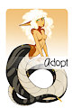 Golden Ore Naga Adopt [[SOLD]] by OmegaFluff