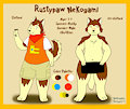 Rustypaw Nekogami 2018 Refsheet