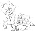 Drinks with Dyson by RokukeShiba