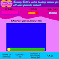 Beauty Belle's BeauTube Homepage Mock-Up