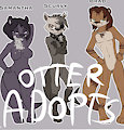 *ADOPTABLES*_Otters by Fuf