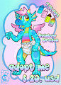 Baby Rainbow Dragon Adoption #5 (CLOSED) by Fliskets
