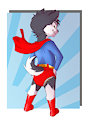 onesie superman by furrychrome