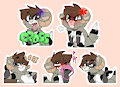 PinkFudge Stickers