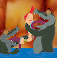 Alvin Chipmunk: Gator'd (2) by KnightRayjack