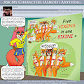 Ask My Characters - Centauroid Foxes...?