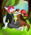 Afternoon in the Park ::Commission::