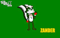 Zander the Skunk (2018 version) by AcidSkunkWolf