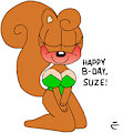 Today's Suzy's Birthday!