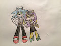 Sonic and Mina - Lovely couple. by Tierex1000000