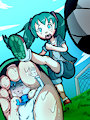 Miku`s football training