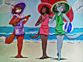 1920's Beach Girls