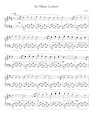 So Many Letters (piano sheet music)