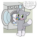 [C] Doing the laundry - Caiden