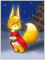The fox of a Christmas time  by enorapi