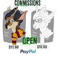 COMMISSIONS OPEN!