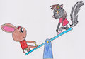 Amy N Molina on the Seesaw