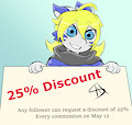 25% Discount