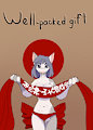 Well-packed gift cover by Elvche