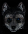 Wolf fursuit head