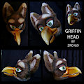 Griffin Fursuit head