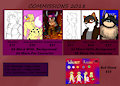 Commission Prices 2018