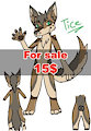 For sale: coyote adoptable 15$