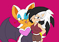 Rouge and Evey:Smile!