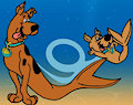 Merdogs Scooby-Doo and Scrappy-Doo