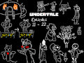 Undertale Thumbnail Doodles pt 2