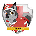 Toby badge