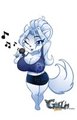 Karaoke Krystal by k9wolf