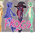 *ADOPTABLES*_Froglettes by Fuf