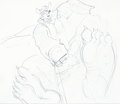 another foot sketch by jerreh