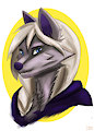 Wolf mage portrait