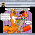 Ask My Characters - Does it tickle to be kissed by a vixen?