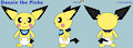 Donnie Pichu (PokemonAll4One) OLD Model Sheet