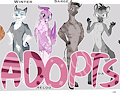 *ADOPTABLES*_Pals with patterns