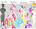 *ADOPTABLES*_Colorful critters