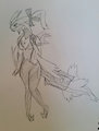 Kyurem White Gal (my sketch)