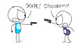 Skype vs Discord