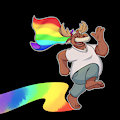 Gay Moose on the Loose