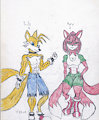 Tails and Roxy