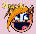 Shayla Lulz Face Badge